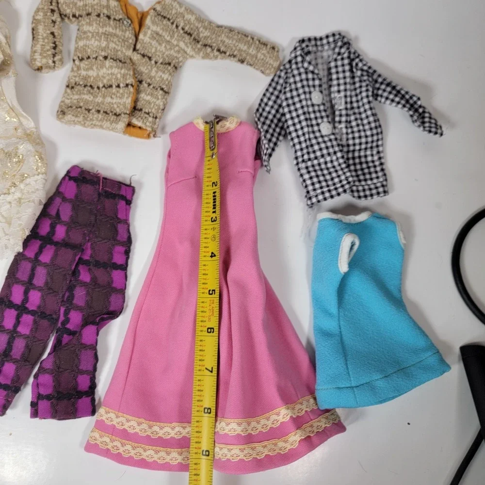VTG Barbie Doll Fashions / Clone / Mommy Made Mixed Lot‎ Skirts Tops Dresses Etc